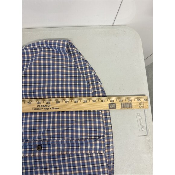 Façonnable Designed In France Men's Medium Multi Color Plaid Long Sleeve Shirt - Picture 11 of 11